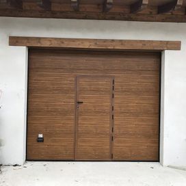 AMM Puertas Y Servicios puerta de garaje de madera
