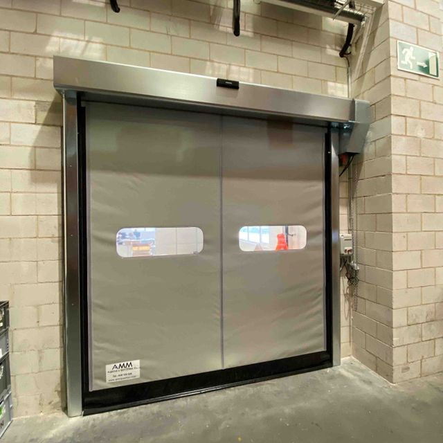 puerta industrial