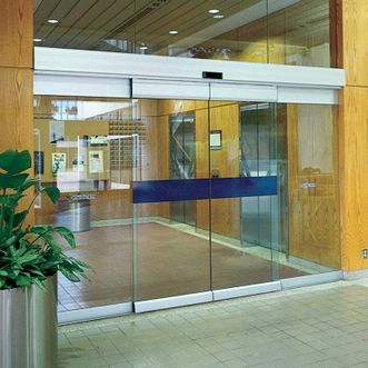 AMM Puertas Y Servicios puerta automática de vidrio