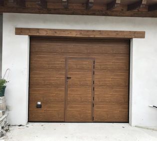 AMM Puertas Y Servicios puerta de garaje de madera