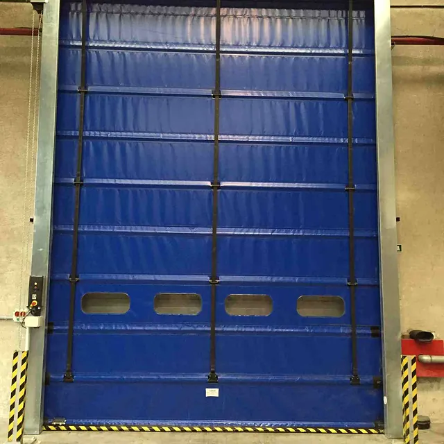 puerta industrial rápida