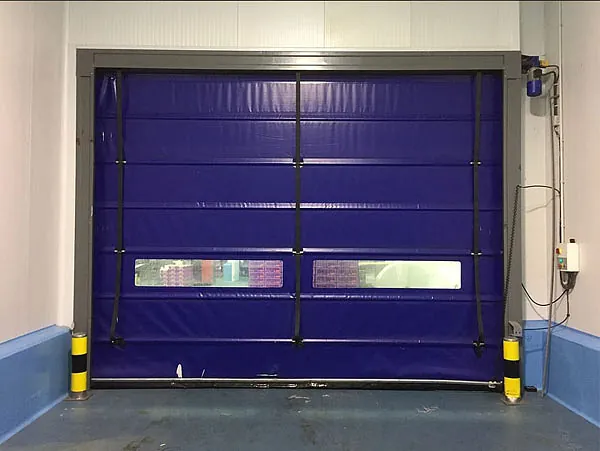 AMM Puertas Y Servicios puerta industrial vista desde el interior
