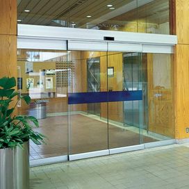 AMM Puertas Y Servicios puerta automática de vidrio
